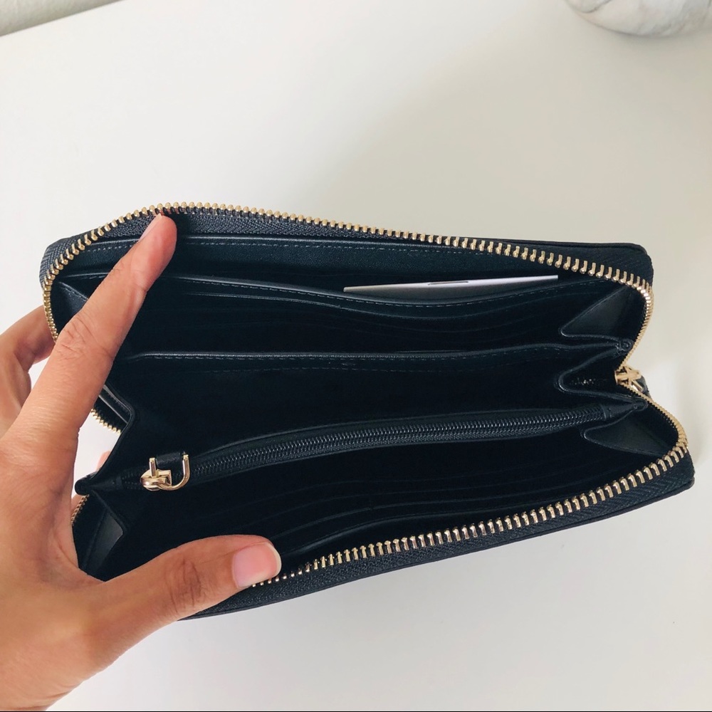 Kate Spade Joeley Small Satchel 4pc Black Glitter - Picture 6 of 8